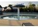 Enjoy the community pool area with mushroom water feature and lounge chairs at 4125 Hidden River Dr, Cumming, GA 30028