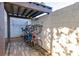 Secured bike storage area with covered parking at 172 Haynes Sw St # 108, Atlanta, GA 30313