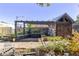 Outdoor area featuring a shed, greenery, and seating at 172 Haynes Sw St # 108, Atlanta, GA 30313