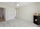 Bedroom featuring neutral carpet and good light at 1110 Croftmoore Lndg, Suwanee, GA 30024