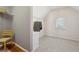 Walk-in closet with shelving and large window for lots of light at 1110 Croftmoore Lndg, Suwanee, GA 30024