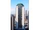 A stately high-rise featuring clean lines and a distinctive green roof stands prominently at 1280 W Peachtree Nw St # 1712, Atlanta, GA 30309