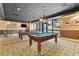 Recreation room featuring pool tables and comfortable seating, ideal for social gatherings and leisure at 1280 W Peachtree Nw St # 1712, Atlanta, GA 30309