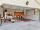 A spacious garage with ample storage space and natural light at 405 N Pine Dr, Alpharetta, GA 30022