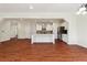 Modern kitchen with granite countertops, stainless steel appliances, and a kitchen island at 7902 West Shore Cir, Riverdale, GA 30296