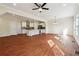 Well-equipped kitchen with stainless steel appliances, stylish backsplash, and granite countertops at 7902 West Shore Cir, Riverdale, GA 30296