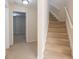 Hallway featuring stairs to the second floor at 2875 Factor Walk Blvd, Suwanee, GA 30024