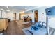 Open basement with exercise equipment, desk, and bathroom at 1864 Crestridge Ne Pl, Atlanta, GA 30345