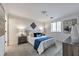 Cozy bedroom with soft carpet, gray furniture, and large windows for natural light at 300 Johnson Ferry Ne Rd # A1008, Atlanta, GA 30328