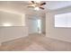 Bedroom with carpet, neutral walls and two doors at 6502 Wellington Chase Ct, Lithonia, GA 30058