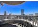 City views from a balcony with metal railings at 3338 Peachtree Ne Rd # 2701, Atlanta, GA 30326