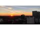 Stunning sunset view overlooking the city skyline and lush greenery, capturing a serene ambiance at 3338 Peachtree Ne Rd # 2701, Atlanta, GA 30326