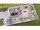 Detailed floor plan showcasing the layout of a two-story home with a garage at 3128 Cedar St, Scottdale, GA 30079