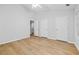 Spacious bedroom features durable flooring, ceiling fan, and 2 closets at 5125 Cactus Cove Ln, Buford, GA 30519