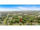 Overhead aerial view of a property marked with a pin and neighborhood surrounded by lush trees at 1965 Midway Rd, Douglasville, GA 30135