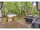 Outdoor deck featuring a built-in grill perfect for entertaining and enjoying outdoor living at 1965 Midway Rd, Douglasville, GA 30135
