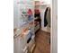 Storage closet featuring door organizer at 1800 Clairmont Lk # 427, Decatur, GA 30033