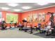 Bright community gym features lots of equipment and natural light at 1800 Clairmont Lk # 427, Decatur, GA 30033