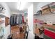 Walk-in closet with wire shelving and wood flooring at 1800 Clairmont Lk # A427, Decatur, GA 30033