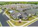 Beautiful home with a well-maintained lawn and a community pool in the background at 437 Great Pine Way, Woodstock, GA 30188