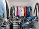 Walk-in closet with ample storage space and metal shelving units at 1486 Akridge Nw St, Atlanta, GA 30314