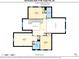 Second floor plan layout showing the bedrooms, bathrooms, closets, utility, and Gathering room at 226 Double Gate Ct, Sugar Hill, GA 30518