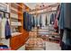 Spacious walk-in closet with custom shelving and ample storage space for clothes and accessories at 3300 Windy Ridge Se Pkwy # 612, Atlanta, GA 30339