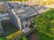 Backyard view with patio, fenced yard, and green space, perfect for outdoor entertaining and relaxation at 2461 Bayrose Cir, Atlanta, GA 30344