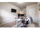 Well-lit bedroom with plush carpet and ample space, offering comfort and versatility at 2461 Bayrose Cir, Atlanta, GA 30344