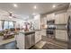 Modern kitchen with island that flows seamlessly into the living area, ideal for entertaining at 2461 Bayrose Cir, Atlanta, GA 30344