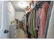 Spacious walk-in closet features an abundance of storage space and shelves at 2461 Bayrose Cir, Atlanta, GA 30344