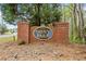 Grove Park brick community sign at 3227 Grove Trl, Acworth, GA 30101