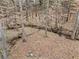 Private backyard setting with mature trees providing ample shade and privacy at 940 Magnolia Blossom Ct, Alpharetta, GA 30005