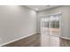 Dining room with a sliding glass door that opens to the outdoor living space at 1730 Stanwood Nw Dr, Kennesaw, GA 30152