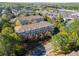 Aerial view of the apartment community surrounded by lush greenery and mature trees at 4333 Dunwoody Park # 1211, Atlanta, GA 30338