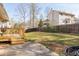 Well-maintained backyard with a lush lawn, wooden deck, and privacy fence, perfect for outdoor enjoyment at 103 New Hood Rd, Stockbridge, GA 30281