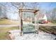 Backyard swing set that provides a peaceful view at 103 New Hood Rd, Stockbridge, GA 30281