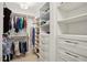 Well-organized walk-in closet featuring shelving, drawers, and ample hanging space at 3141 Branford Ct, Marietta, GA 30062