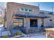 Inviting restaurant exterior with a covered patio, accessible ramp, and industrial-chic design at 3315 Hillshire Dr, Cumming, GA 30028