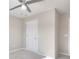 Neutral bedroom with carpeted floor and ceiling fan at 3320 Gardenside Dr, Loganville, GA 30052