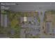 Aerial view of property with parking, buildings, and landscaping at 113 Brittany Ct, Duluth, GA 30096