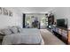 Spacious bedroom with carpet flooring, large windows, and room for both sleeping and entertainment at 113 Brittany Ct, Duluth, GA 30096