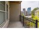 City view from this private balcony with black railing and large windows at 3635 E Paces Ne Cir # 1209, Atlanta, GA 30326