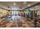 Spacious gym with modern exercise equipment and mirrored wall at 3635 E Paces Ne Cir # 1209, Atlanta, GA 30326