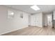 Finished basement featuring closet and entrance to the basement bathroom at 2611 Rock Point Ln, Snellville, GA 30039