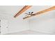 Bright, open bedroom featuring wood beams and neutral color scheme at 3330 Hillshire Dr, Cumming, GA 30028