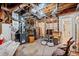 Unfinished basement space with exposed ducts, mechanicals, and potential for customization at 4840 Brent Knoll Ln, Suwanee, GA 30024