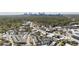 Expansive aerial view of Atlanta community with lush green spaces and skyline in background at 2013 Rockledge Ne Rd, Atlanta, GA 30324