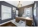 Office with modern decor and a large window for natural light at 2013 Rockledge Ne Rd, Atlanta, GA 30324