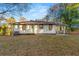 This home features a back porch and a large back yard at 2903 Akron Street, East Point, GA 30344